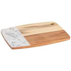 2024 madera de queso hecha a mano con tablas de charcutería de mármol y tabla para servir el desayuno tabla de cortar asequible - Product Image 2