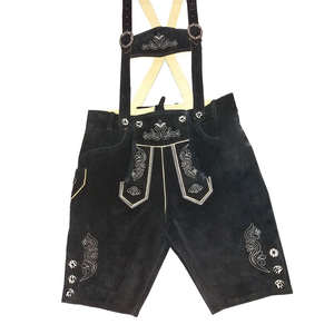 ชุดเลเดอร์โฮสแบบสั้นสำหรับผู้ชายในงานเทศกาลอ็อกโทเบอร์เฟสต์ แบบดั้งเดิมของชาวบาวาเรีย - Product Image 6