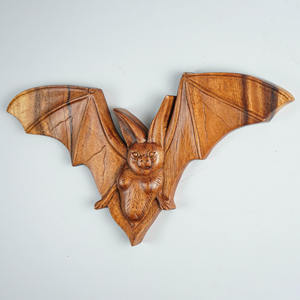 Beau disque de sculpture sur bois meilleure vente d'articles de décoration intérieure en bois pièce d'exposition pour la décoration murale - Product Image 6