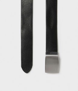 Cinturón de cuero casual duradero para hombre con hebilla de cobre Vintage OEM precio de fábrica logotipo personalizado - Product Image 4