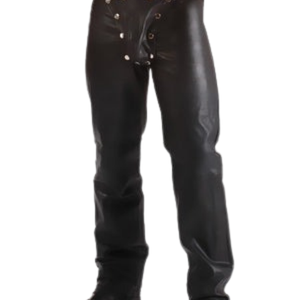 Calzoncillos de Cuero Sintético con Cierre, Ropa Interior de Cuero Sintético Negro para Clubes Fetichistas - Product Image 1