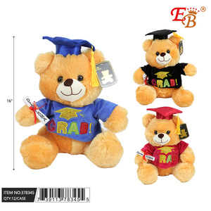16 \ "marrone chiaro laurea PhD orso 12 pz/c Premium giocattolo promozionale - Product Image 1
