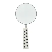 Wholesale Brass-Made Wooden Short Handle Magnifier for Book Reading and Gifting Usage
