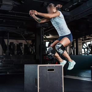 Sublimación Impreso Buen proveedor con precio razonable Haga su propia nueva llegada Servicio OEM Levantamiento de pesas Mangas de rodilla - Product Image 5