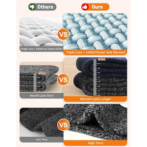 Chaussettes d'hiver pour hommes de haute qualité 2026, motif de dessin animé, usage sportif, confortables, écologiques, respirantes, séchage rapide, respectueuses de la peau - Product Image 4