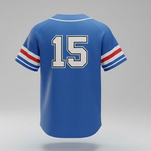 Custom <b>Baseball</b> Jersey Sets Breathable Mesh Fabric Quick Dry 100% Polyester Relaxed Fit Team Uniform Sports Practice Casual Wear - Product Image 4