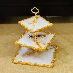 ที่วางเค้กเรซินสำหรับงานปาร์ตี้และงานตกแต่งงานเบเกอรี่ - Product Image 4