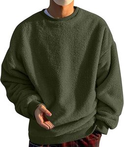 Sweatshirts coupe-vent à séchage rapide pour hommes avec logo personnalisé 100% coton motif solide d'hiver - Product Image 6