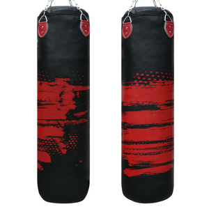 Patrón personalizado Color personalizado Bolsa de boxeo Fitness Gimnasio en casa PVC Fitness pesado inflable Saco de boxeo con soporte - Product Image 3