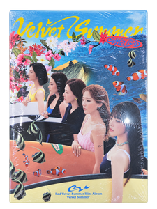 Red Velvet Velvet Summer Mini Album [B Ver.] CD + Photobook + Photocard + Carte postale + Affiche pliée + Autocollant (Surfin' Boy) Musique K-Pop - Product Image 3
