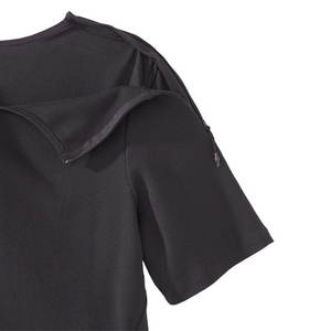 เสื้อทางการแพทย์แบบปรับตัวได้พร้อมกระดุมปิดด้านข้างชุดเดรสง่ายสำหรับผู้ป่วยสูงอายุผู้พิการและหลังผ่าตัด - Product Image 6