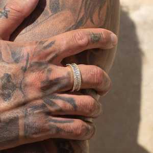 Anillo de diamantes de moissanita de eternidad de corte esmeralda Vintage para boda, compromiso, fiesta de aniversario, un elegante regalo de joyería de Hip Hop - Product Image 2