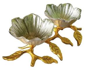 Cuenco decorativo de metal para chocolate para centro de mesa de fiesta de boda con diseño único hecho a mano elegante pulido dorado - Product Image 4