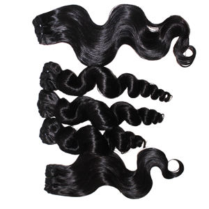 วิกผมต่อจากเวียดนามผมคนบราซิล100% ผมดิบจากเวียดนามผมมนุษย์10A วิกผมขนมิงค์แท้ขายดีที่สุดในเวียดนาม - Product Image 4