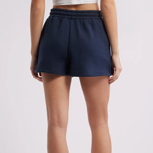 Top Venta de verano artículo caliente pantalones cortos de las mujeres de corte suelto de longitud corta 100% algodón con pantalones cortos de calle recta para las mujeres - Product Image 3