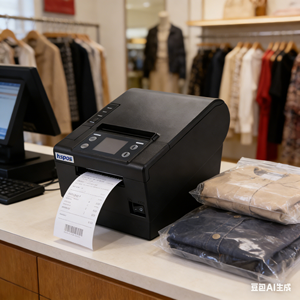 เครื่องพิมพ์ใบเสร็จขนาด 80 มม. เชื่อมต่อระบบคลาวด์ ใช้สำหรับควบคุมการเรียกเก็บเงินออนไลน์ ครอบคลุมทุกสาขาขายปลีก - Product Image 2