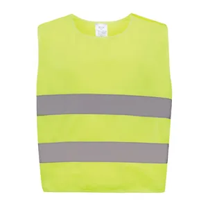 Gilet di Sicurezza in PET Riciclato con Adesivi Riflettenti e Luci, Gadget Promozionali Sostenibili GRS - Product Image 1