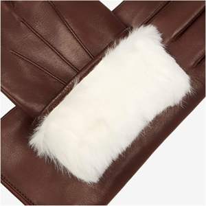 Gants d'hiver décontractés en cuir pour hommes de haute qualité, respirants, design sportif, légers, personnalisables OEM, vente en gros - Product Image 4