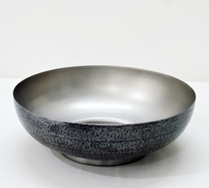 Tazón de vajilla al por mayor barato de diseño Premium de gran oferta de Color antiguo con textura de aluminio para el hogar, Hotel y restaurante, tazón para servir - Product Image 4