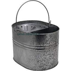 Seau de vadrouille galvanisé Seau de nettoyage de vadrouille fait à la main Nouvelle Arrivée Vente en gros Hôtel Ware Seau de vadrouille galvanisé au prix le moins cher - Product Image 4