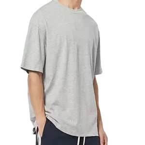 Camiseta Nueva de Moda 100% Algodón, Corte Regular, Impresión de Logotipo Personalizado, Manga Corta, Blanca, Lisa, de Secado Rápido - Product Image 1