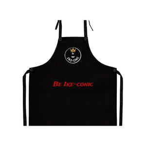 Delantal sin mangas Ike-Conic de lino y algodón para cafeterías, cocinas, pintura y uso en entornos comerciales - Product Image 2