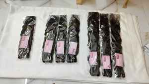 Paquetes de cabello Remy indio crudo sin procesar, cutícula alineada, cabello humano Natural, máquina recta rizada, extensión de cabello de trama Doble - Product Image 5