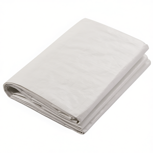 Bâche de construction blanche en PE 140 g/m², longueur 1,76 m, largeur 3,41 m - Product Image 3