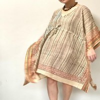 Kaftan indien pour femme, fait main, imprimé au bloc, taille unique, avec bordure Zari, lavable, cordon de serrage à la taille, prix de gros abordable