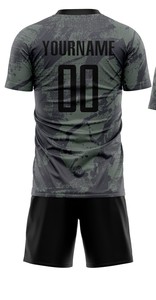 Uniforme de fútbol personalizable de alta calidad para hombres Diseño transpirable de tendencia superior - Product Image 3