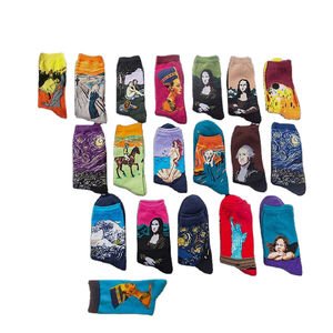 Chaussettes de sport unisexes de haute qualité pour adultes et enfants, écologiques, respirantes, en coton tricoté, motif animal, logo personnalisé - Product Image 6