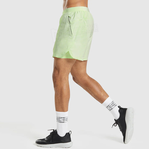 Pantalones Cortos Deportivos Casuales para Hombre, Nueva Llegada, de Lona, Alta Calidad, Impermeables, de Secado Rápido, Cintura Elástica, Cómodos, Estilo Sólido - Product Image 2