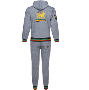 Ensembles de survêtements streetwear d'hiver pour hommes à prix réduit, avec logo brodé, en tissu épais et respirant, pour le sport, l'entraînement et le jogging, vente en gros - Product Image 2