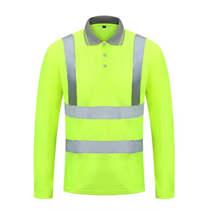 T-shirt personnalisé réfléchissant de sécurité à manches courtes pour homme - Product Image 5
