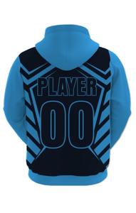 Sudadera con Capucha de Forro Polar Sublimado con Logotipo Personalizado, 100% Poliéster, Ropa Deportiva de Invierno Cálida para Calle, Gimnasio y Uso Diario, Secado Rápido - Product Image 3