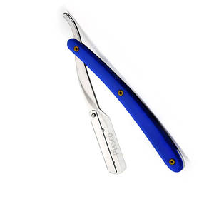 Navaja de Afeitar Plegable de Acero Inoxidable para Cejas, Barba y Vello - Product Image 5