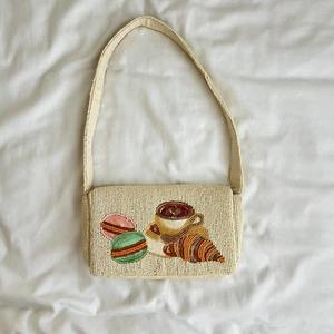 Porte-monnaie en perles fait main, petite pochette zippée avec des perles complexes, mini sac à main pour femmes, accessoire de mode élégant pour les fêtes et les mariages - Product Image 2