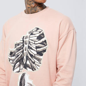 Sudadera informal para hombre más vendida Pakistán hecho 100% algodón mezclado diseño de alta calidad precio bajo patrón de impresión - Product Image 4