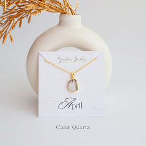 Collar con Colgante de Esmeralda Natural en Bruto, Chapado en Oro de 24K, Amuleto Personalizado, Piedra de Nacimiento de Mayo - Product Image 5