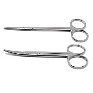 Ciseaux de dissection professionnels de qualité supérieure en acier inoxydable METZENBAUM 180 mm 7 pouces, instruments chirurgicaux stériles, ensemble d'instruments manuels - Product Image 1