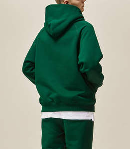 Sweat-shirts de luxe pour hommes à épaules tombantes, épais (700 GSM, 600 GSM, 430 GSM), 100% coton, respirants, avec poches, pour l'hiver, vente en gros - Product Image 4