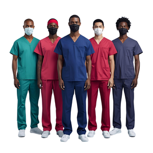 Conjuntos de Uniformes Médicos - Tela Vaquera de Alta Calidad, Cómodos y Duraderos para Hospitales y Clínicas - Product Image 4