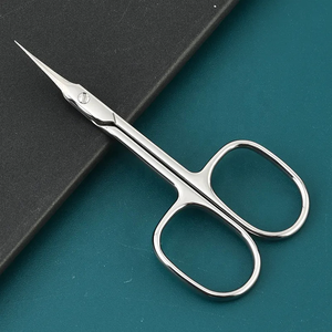 Profesional en línea gran oferta de acero inoxidable profesional de alta precisión removedor de piel muerta tijeras para cutículas herramienta de tijeras de belleza - Product Image 6