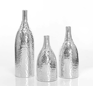 Vases à fleurs en métal colorés, meilleure décoration intérieure et Design fait à la main Vase à plantes vertes et Vases à fleurs, idéal pour la décoration de la maison - Product Image 1