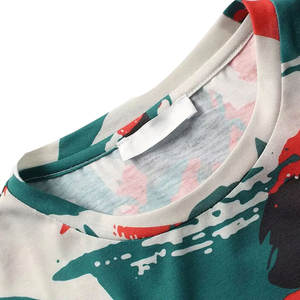 T-shirt à sublimation à la mode, coupe ample, col rond, 100% coton, imprimé, différentes couleurs, t-shirt à sublimation pour hommes - Product Image 3