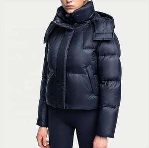 New Fashion Winter Women Clothing <b>Ladies</b> Winter Parka Bubble <b>Crop</b> <b>Jacket</b> Puffer Women's Coats Plus Size Coats - Product Image 3