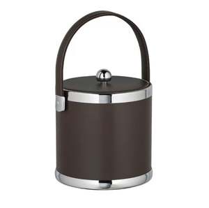 Stylish Black Iron <b>Coal</b> Bucket in Durable Steel with Unique Round Shape Perfect for Indoor Use and Decor - Product Image 4