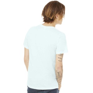 Bella Canvas Men Camisetas de punto de manga corta con cuello redondo Casual Textured Pullover T Shirt - Product Image 2