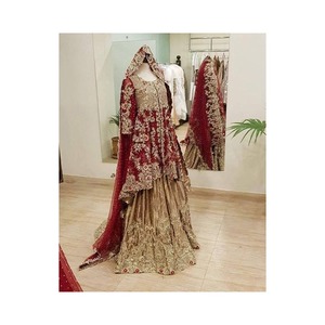 ผู้หญิงสวมชุดคลุมหญ้า Salwar Kameez / ชุดสนามหญ้าปากีสถาน / ชุดสนามหญ้าผู้หญิงสําหรับขาย - Product Image 3