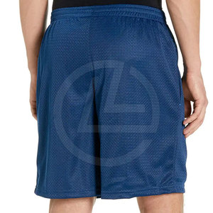 Short en maille athlétique pour homme avec poches latérales et tissu évacuant l'humidité Short de sport en maille pour homme avec coutures durables - Product Image 3